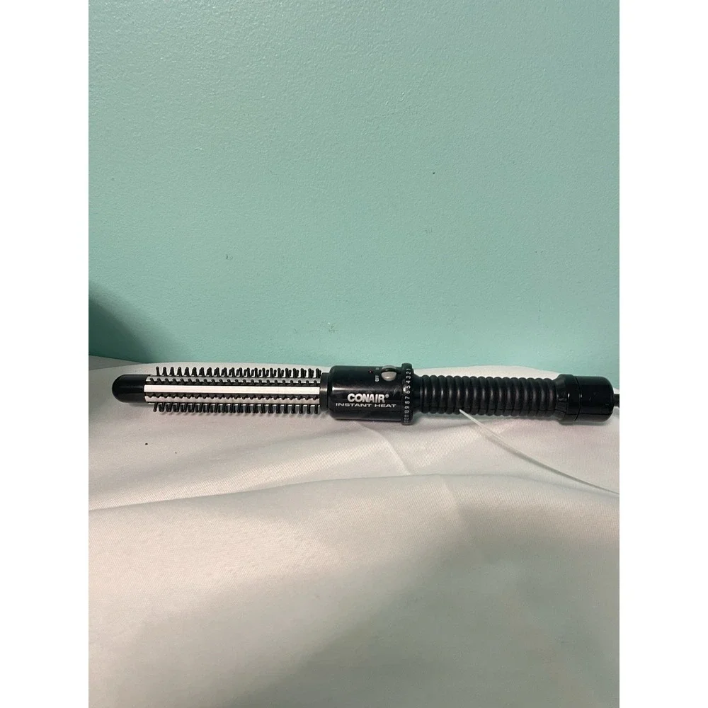 Conair Instant Heat Curling Styling Brush Works No Box‎ Pre-Owned Clean Curler
